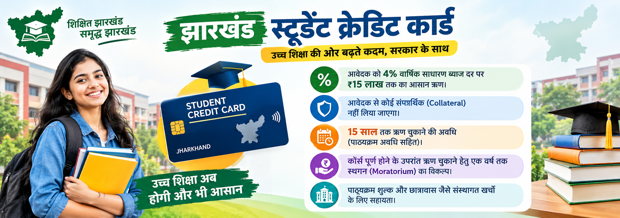 Jharkhand Student Credit Card Scheme